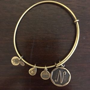 Alex and Ani N bracelet